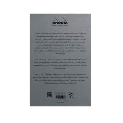 RHODIA - PAScribe Grey Maya® Pad - Calligraphy Practice Pad - Buchan's Kerrisdale Stationery