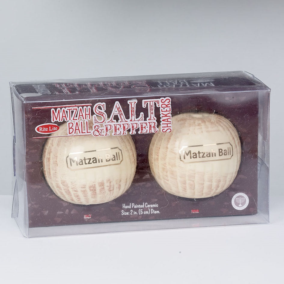 RITE LITE - Matzah Ball Salt & Pepper Shakers - Buchan's Kerrisdale Stationery