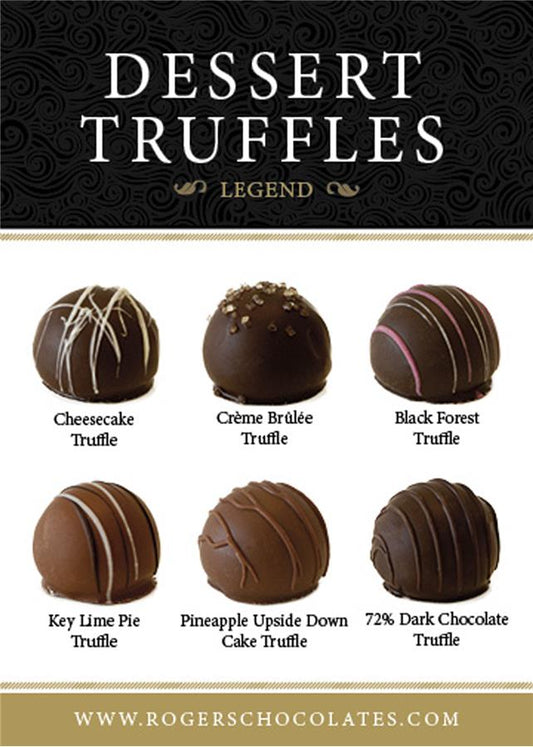 ROGERS' CHOCOLATE - DESSERT TRUFFLES 12 PIECES - Buchan's Kerrisdale Stationery