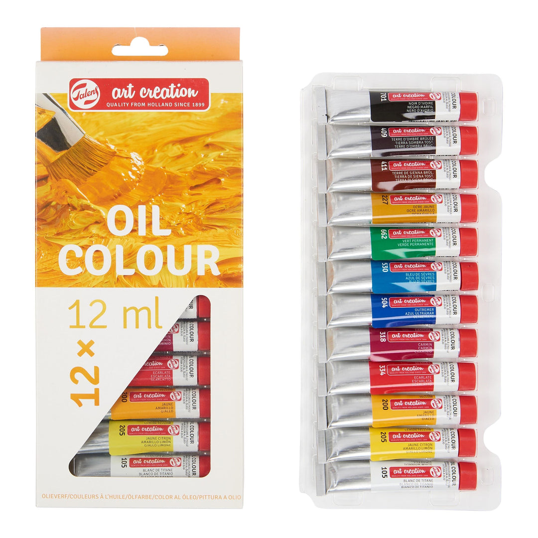 ROYAL TALEN – Oil Colour Set 12 X 12 ml - Buchan's Kerrisdale Stationery