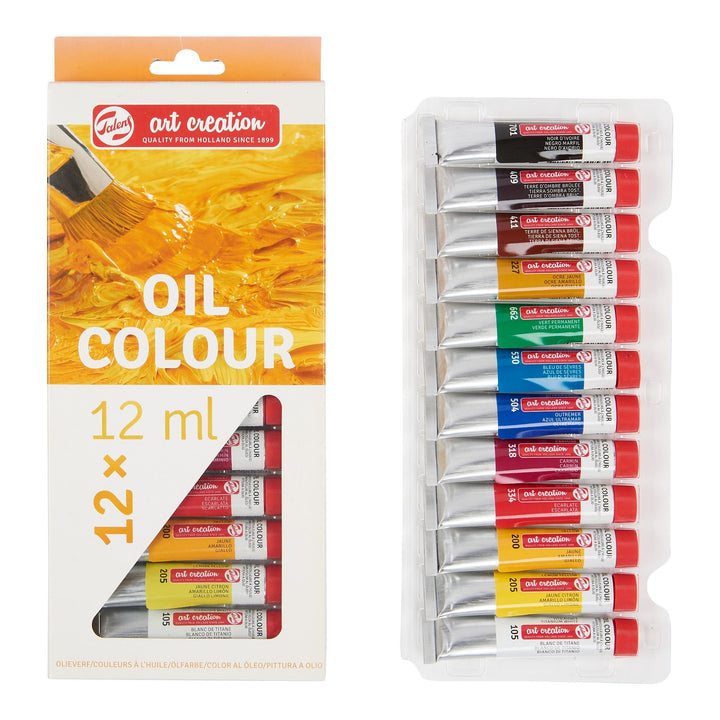 ROYAL TALEN – Oil Colour Set 12 X 12 ml - Buchan's Kerrisdale Stationery