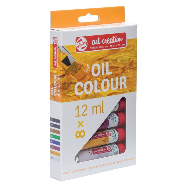ROYAL TALEN – Oil Colour Set 8 X 12 ml - Buchan's Kerrisdale Stationery