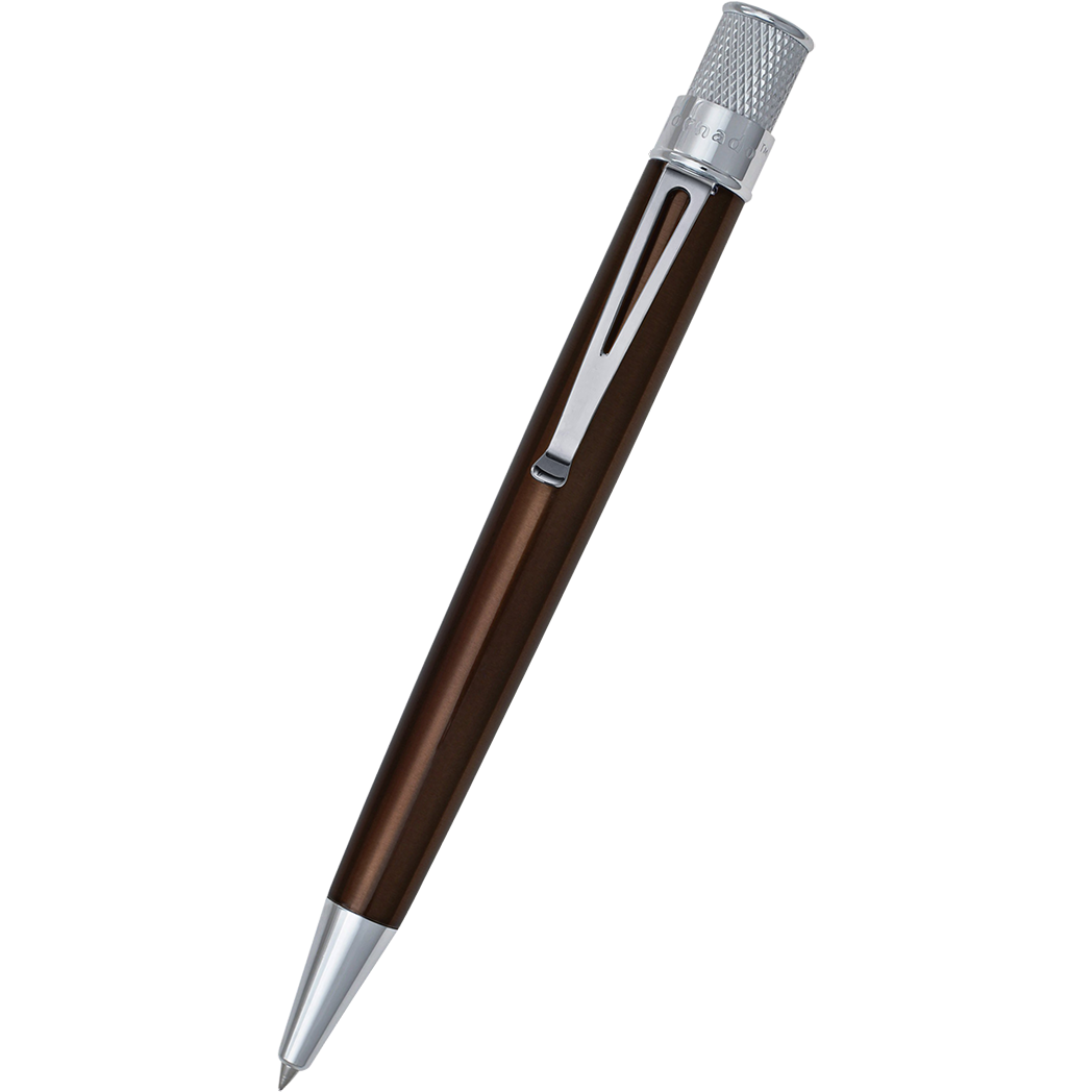 RETRO 1951 – ”TORNADO” ROLLERBALL PEN – BROWN - Buchan's Kerrisdale Stationery