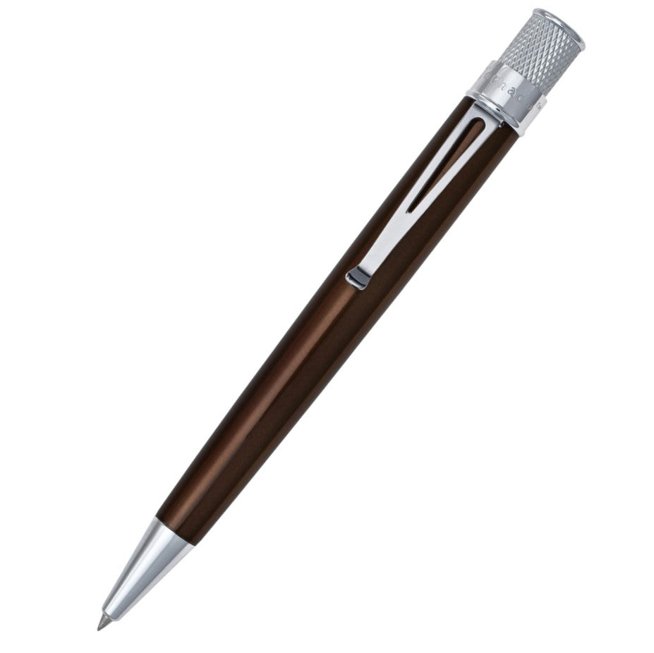 RETRO 1951 - CLASSIC LACQUER TORNADO ROLLERBALL PEN - BROWN - Buchan's Kerrisdale Stationery