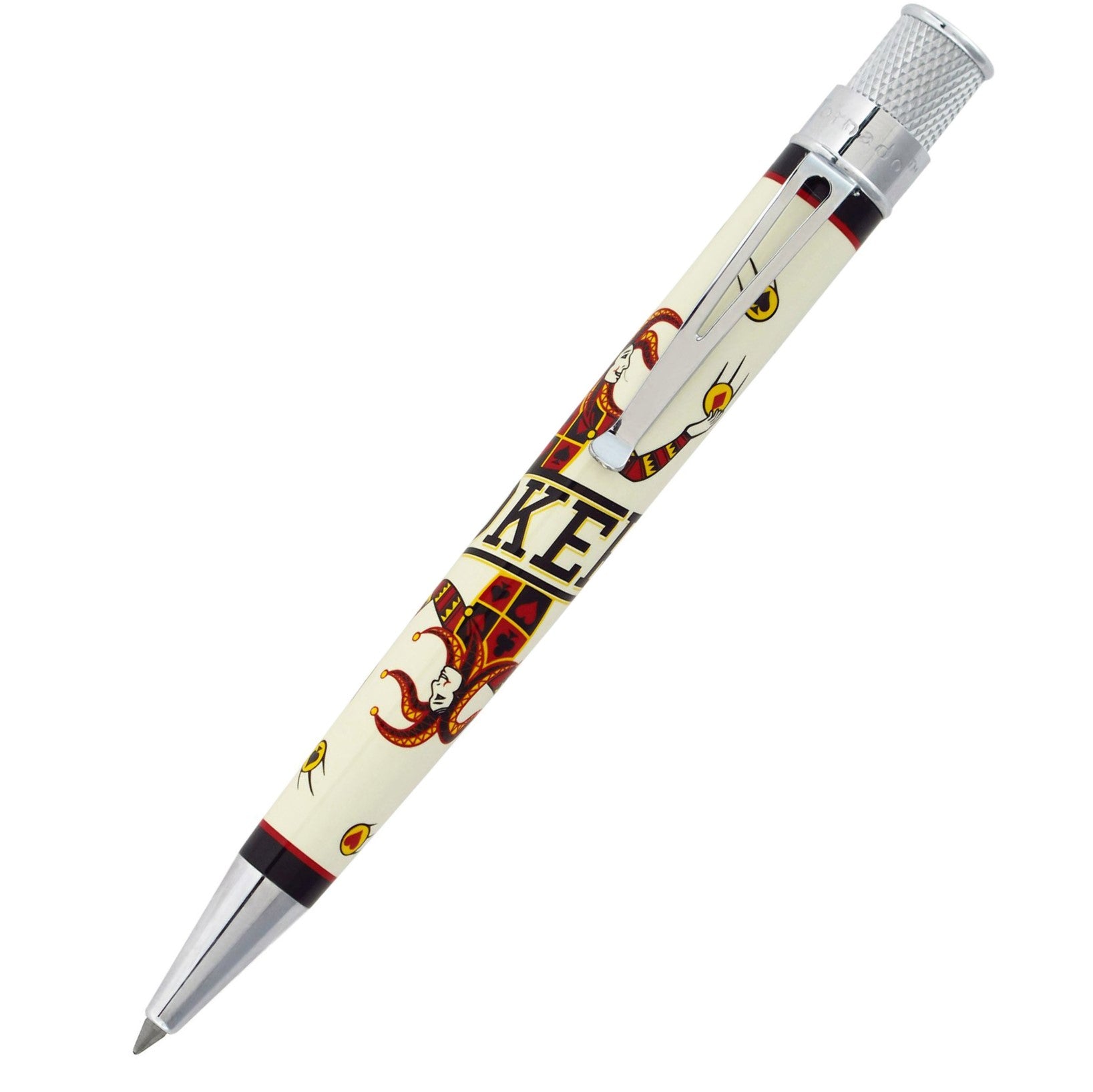 RETRO 1951 - DELUXE TORNADO ROLLERBALL PEN - JOKER - Buchan's Kerrisdale Stationery