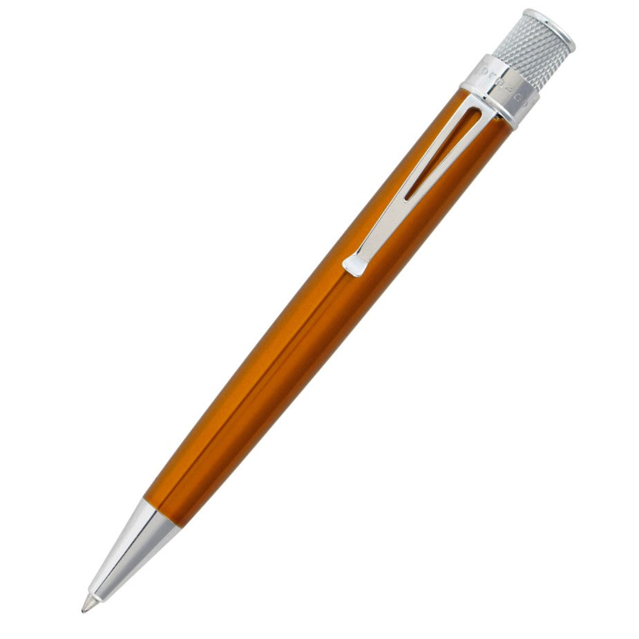 RETRO 1951 - CLASSIC LACQUER TORNADO ROLLERBALL PEN - ORANGE - Buchan's Kerrisdale Stationery