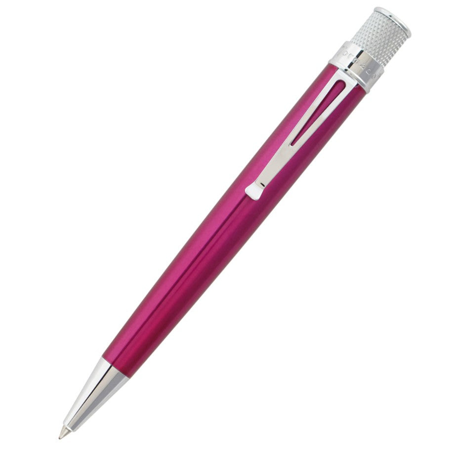 RETRO 1951 - CLASSIC LACQUER TORNADO ROLLERBALL PEN - PINK - Buchan's Kerrisdale Stationery