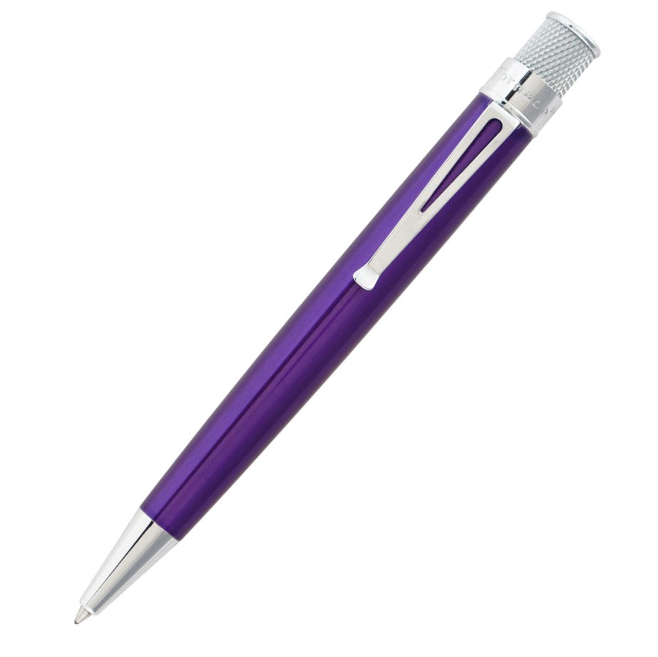 RETRO 1951 - CLASSIC LACQUER TORNADO ROLLERBALL PEN - PURPLE - Buchan's Kerrisdale Stationery