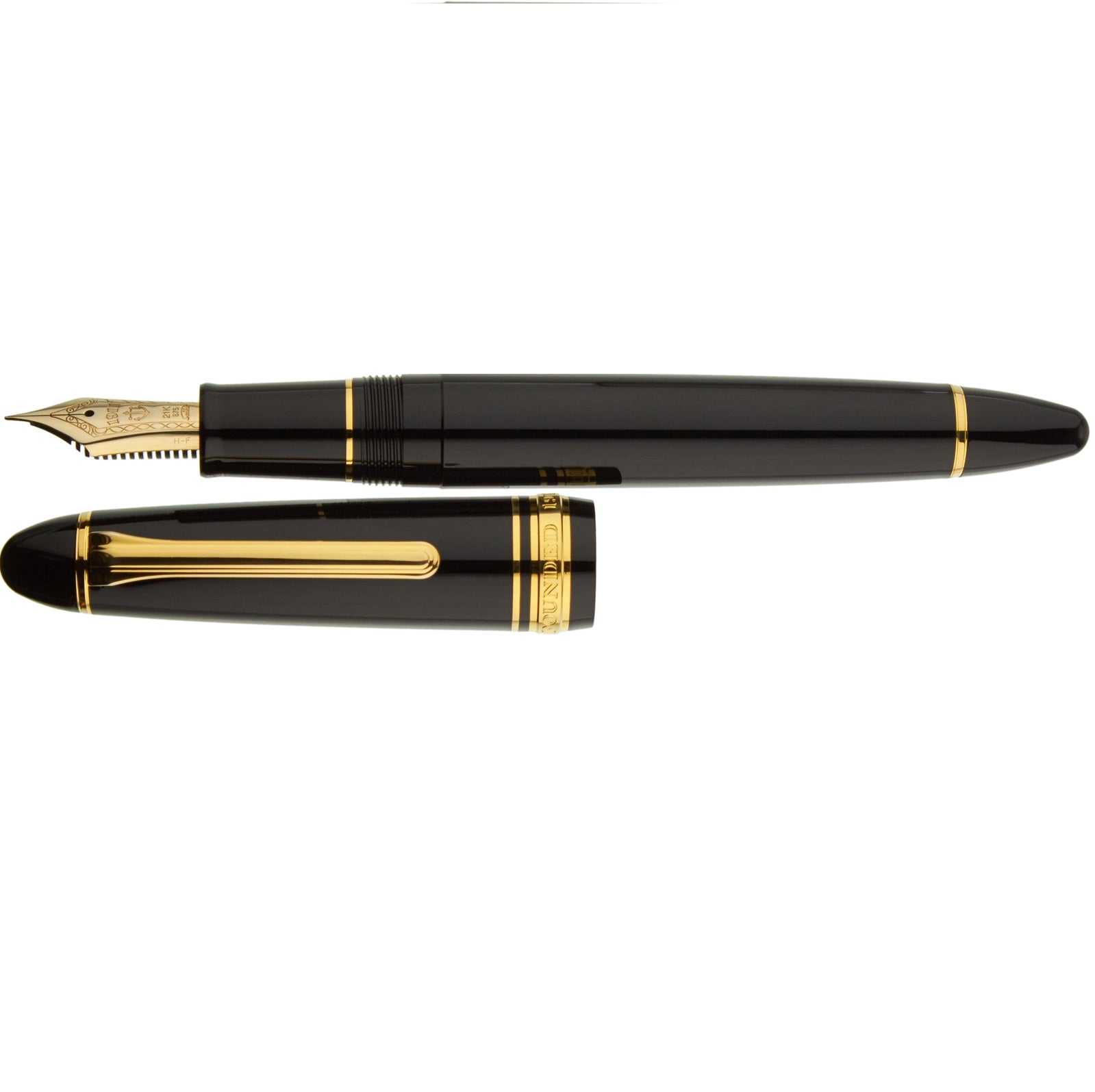 SAILOR PEN - 1911L 21k Gold - BLACK & GOLD - Buchan's Kerrisdale Stationery