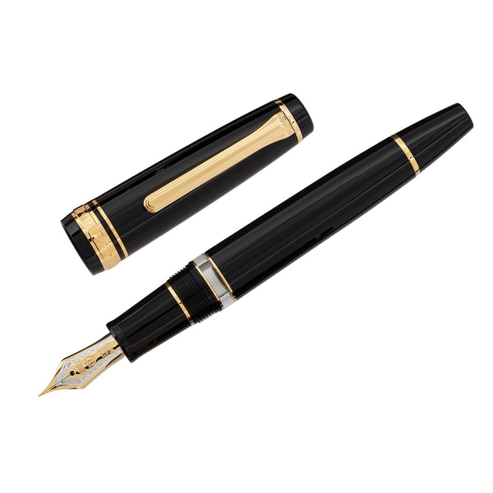 SAILOR PEN - Professional Gear Realo 21k Gold Bicolor - Black Fountain Pen - Buchan's Kerrisdale Stationery
