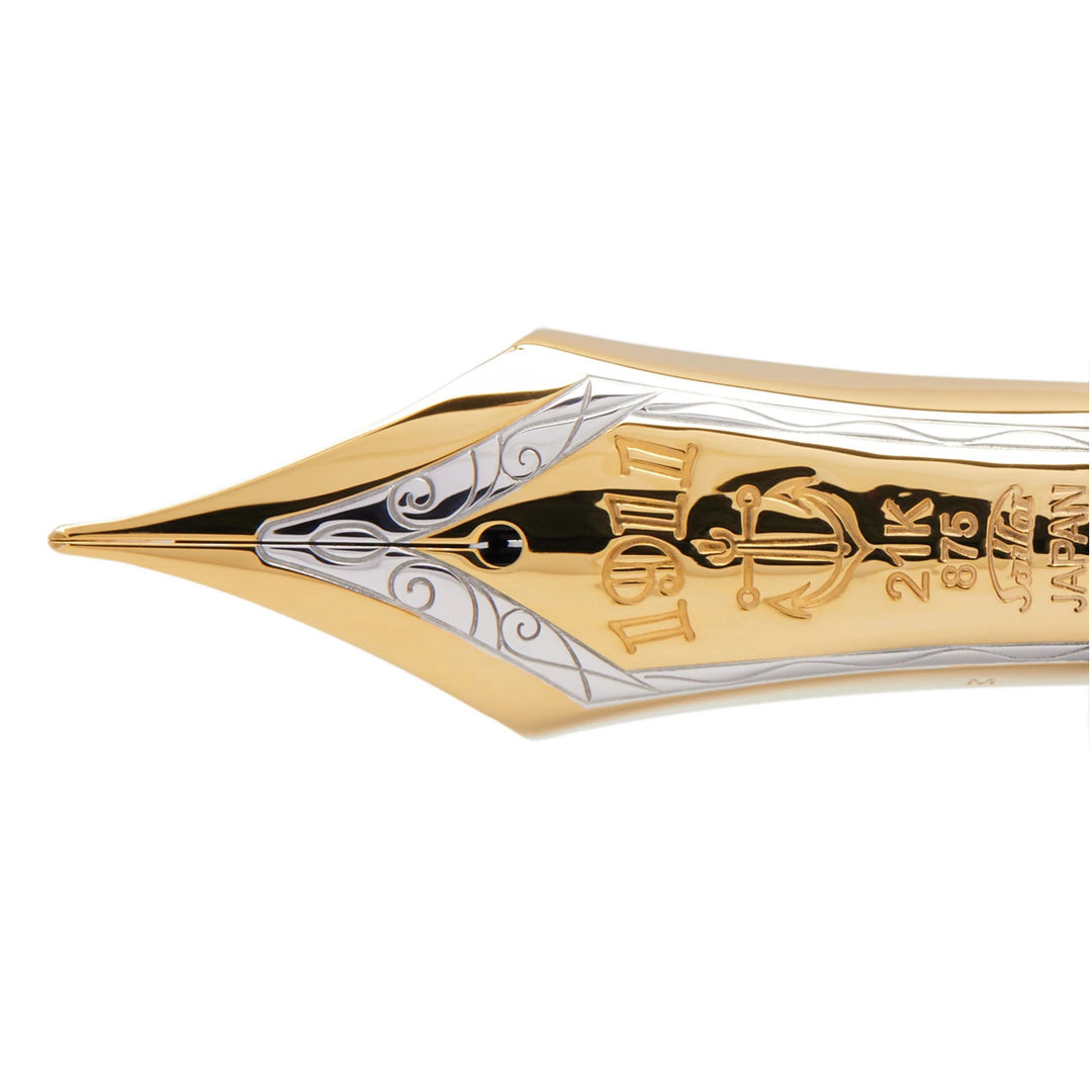 SAILOR PEN - Professional Gear Realo 21k Gold Bicolor - Maroon Fountain Pen - Buchan's Kerrisdale Stationery