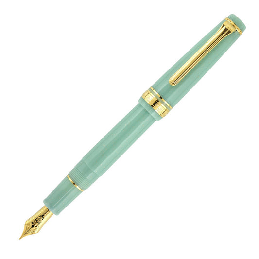 SAILOR PEN - Professional Gear Slim Fairy Tale Series "Opal Green (Dragon Palace)" Fountain Pen - Buchan's Kerrisdale Stationery