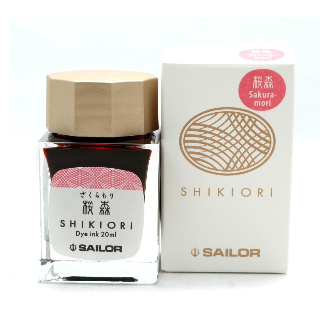 SAILOR PEN – SHIKIORI INK – Bottled Fountain Pen Ink (20ml) – SAKURAMORI - Buchan's Kerrisdale Stationery