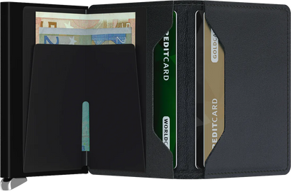 SECRID Slimwallet - Emboss Lines Black - Buchan's Kerrisdale Stationery