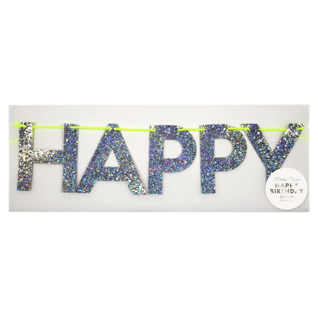 MERI MERI - Garland - Happy Birthday - Buchan's Kerrisdale Stationery