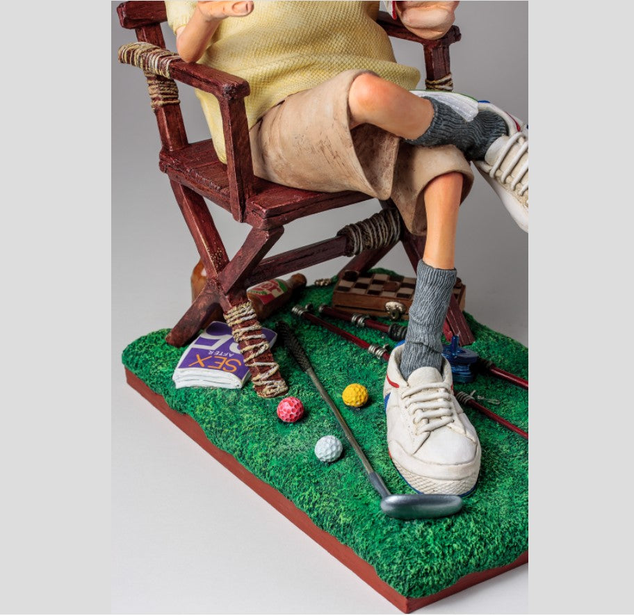 Guillermo Forchino – Comic Art Figurine – “The Retiree” - Buchan's Kerrisdale Stationery