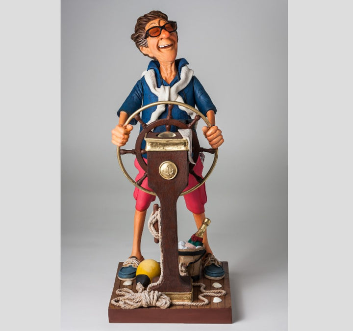 Guillermo Forchino – Large Comic Art Figurine – “The Weekend Captain” - Buchan's Kerrisdale Stationery