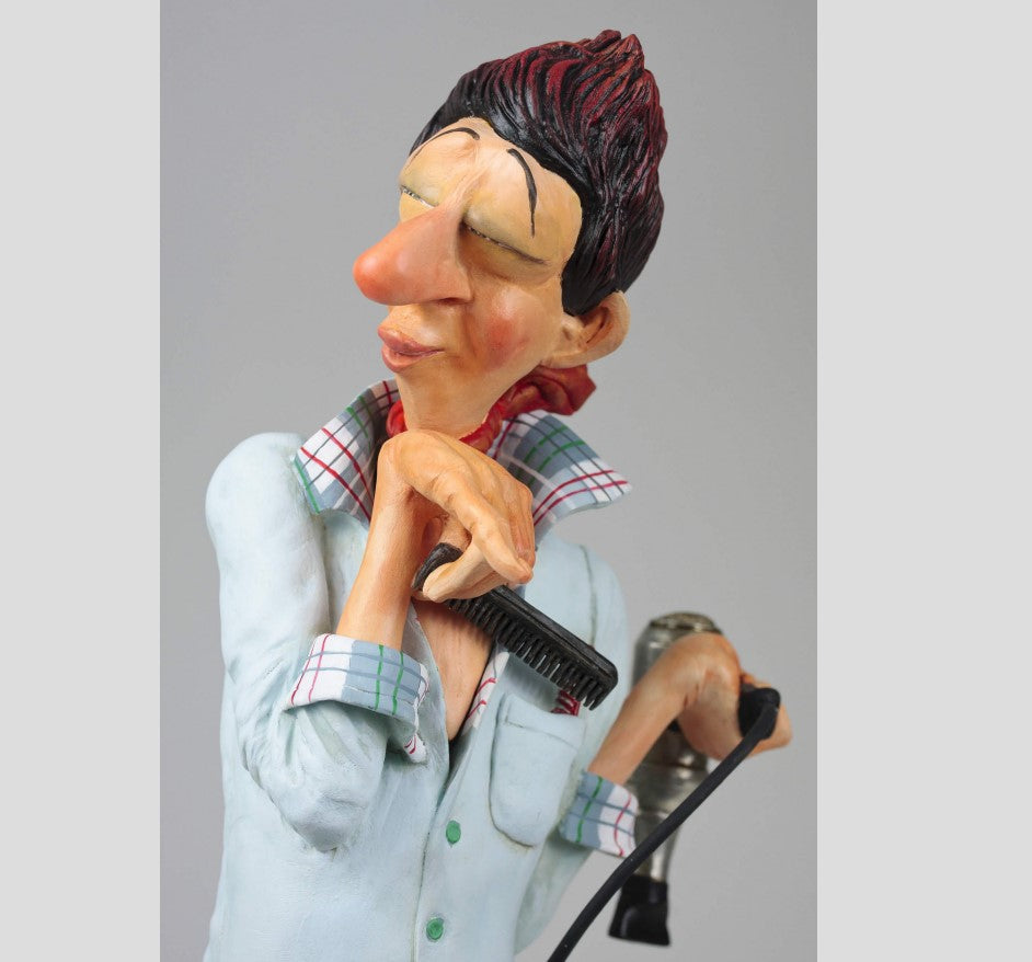 Guillermo Forchino – Large Comic Art Figurine – “The Hairdresser” - Buchan's Kerrisdale Stationery