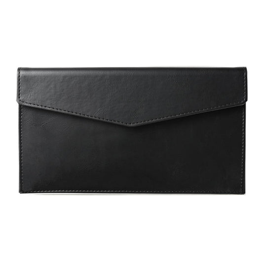 Lezaface U by KING JIM – Envelope Style Document Case – Black - Buchan's Kerrisdale Stationery