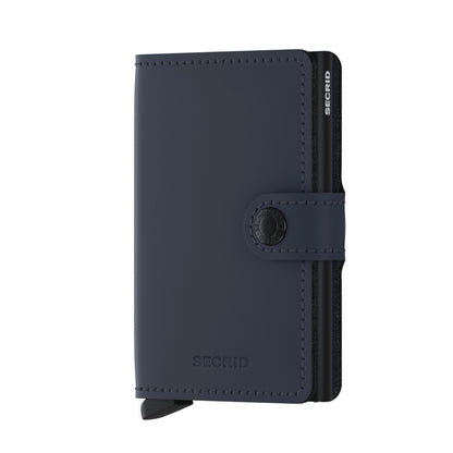 Secrid Miniwallet Matte Night Blue - Buchan's Kerrisdale Stationery