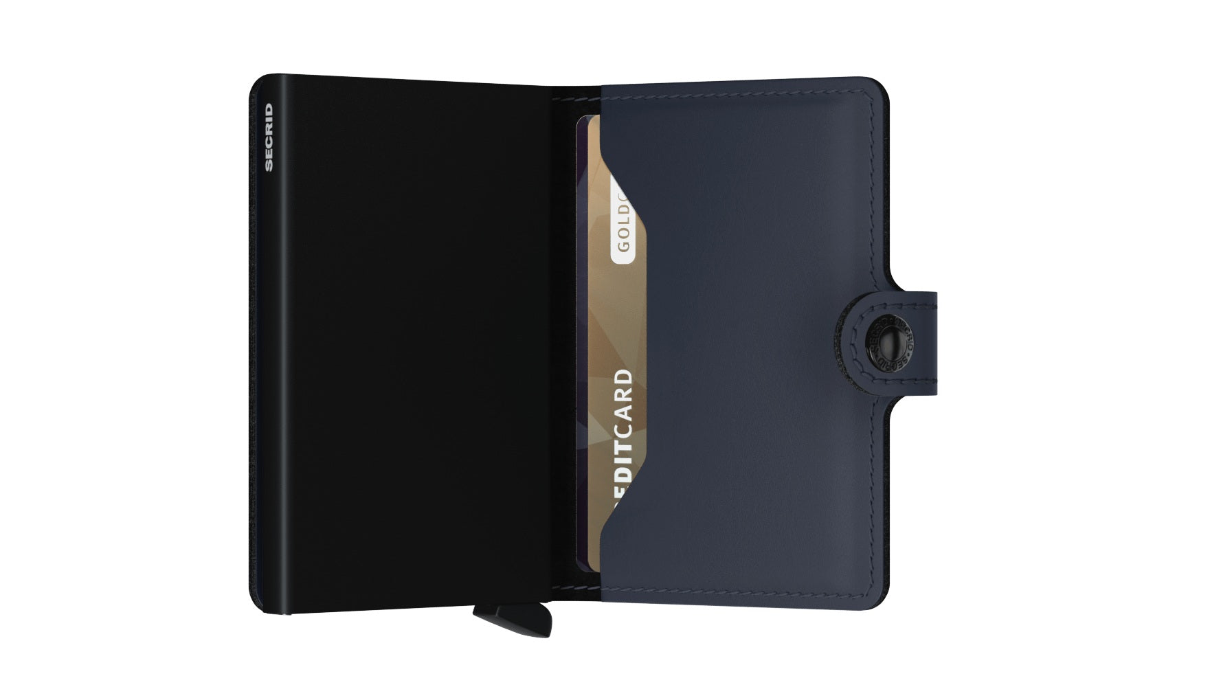 Secrid Miniwallet Matte Night Blue - Buchan's Kerrisdale Stationery