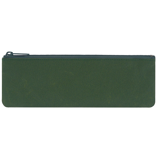 SIWA - Pencil Case - Medium Size - Dark Green - Buchan's Kerrisdale Stationery