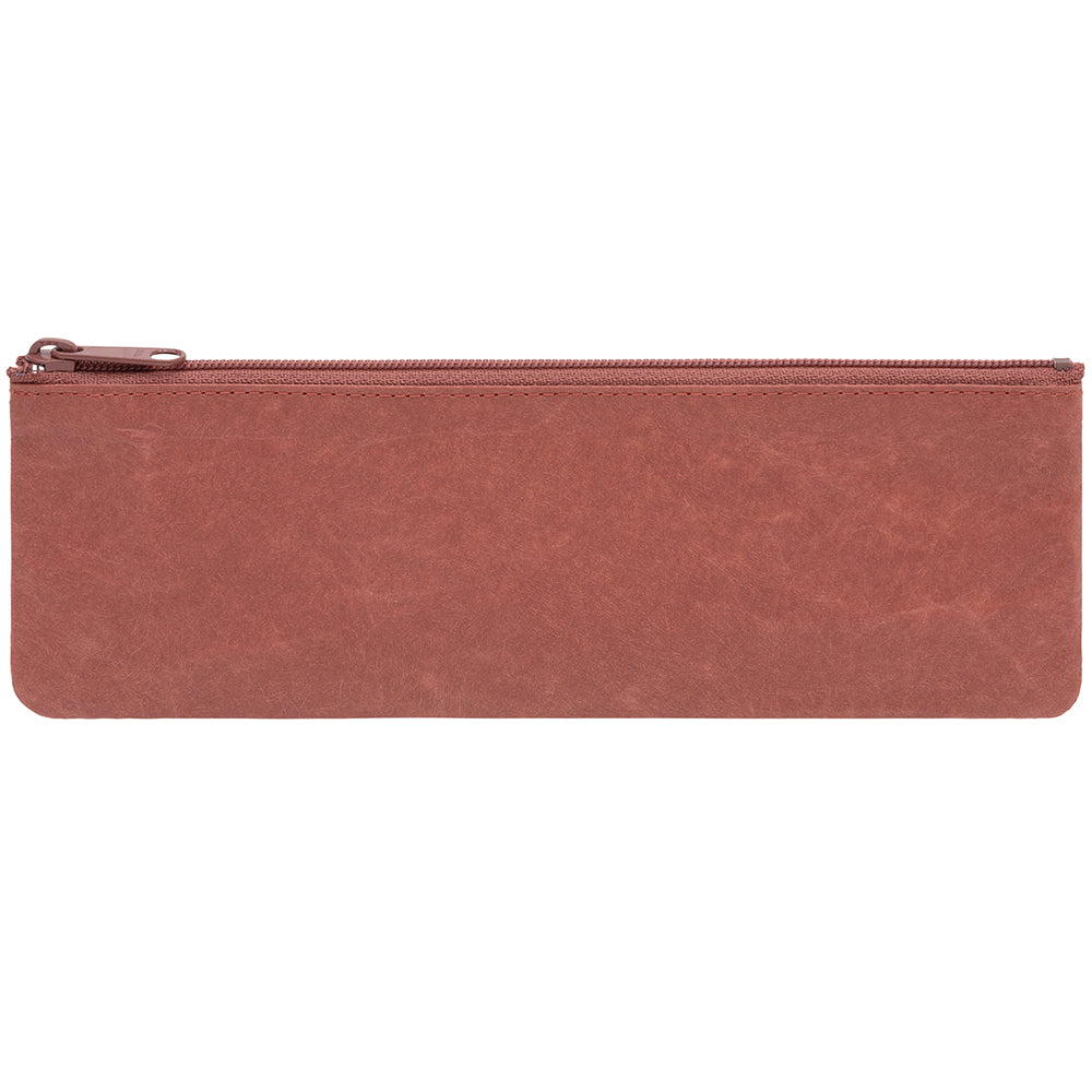 SIWA - Pencil Case - Medium Size - Terracotta - Buchan's Kerrisdale Stationery