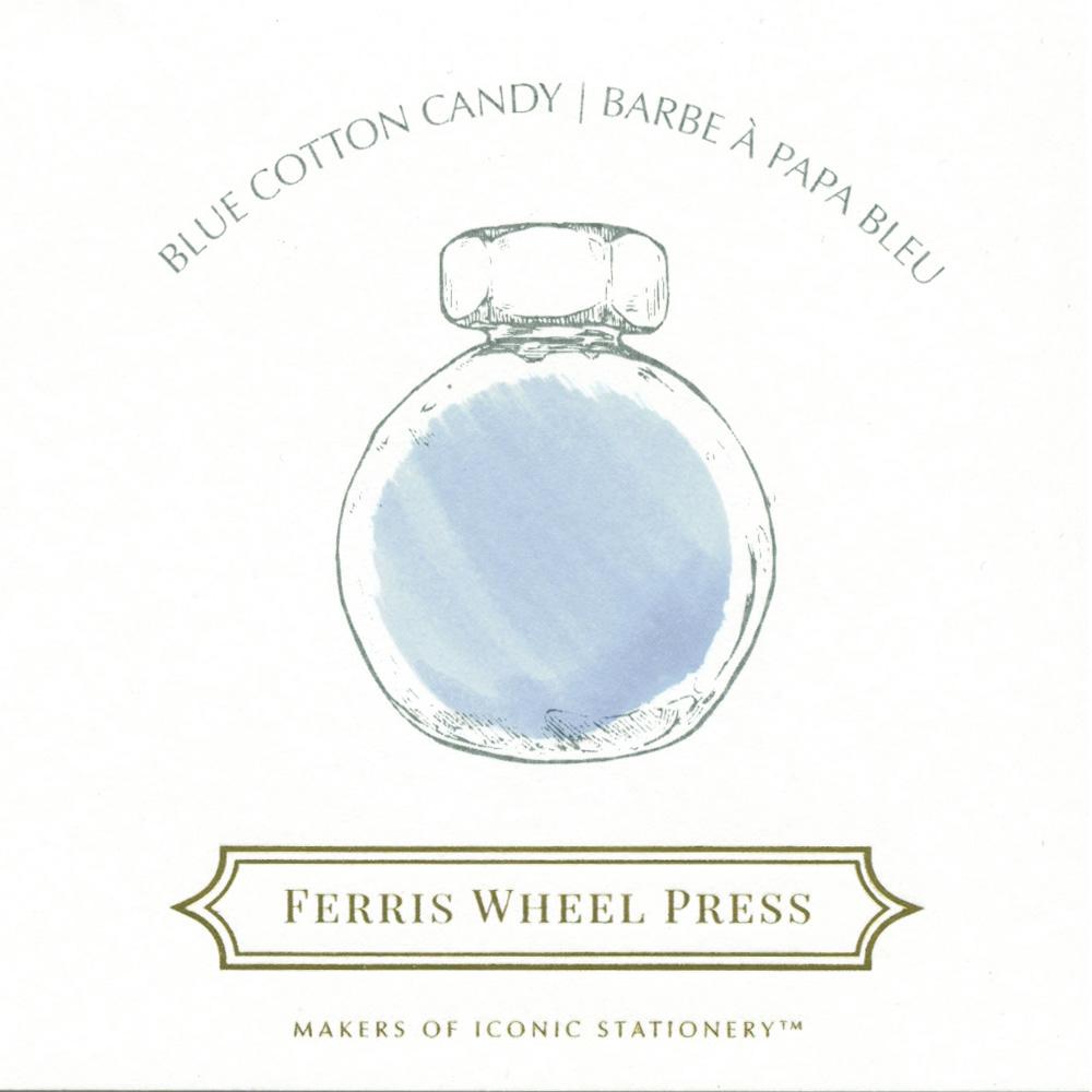 FERRIS WHEEL PRESS - Fountain Pen Ink 85 ml - The Original Trio "Blue Cotton Candy" - Buchan's Kerrisdale Stationery