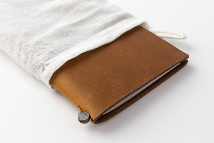 TRAVELER'S COMPANY JAPAN (MIDORI) - Traveler's Notebook Starter Kit Leather Cover Camel (Regular Size) - Buchan's Kerrisdale Stationery