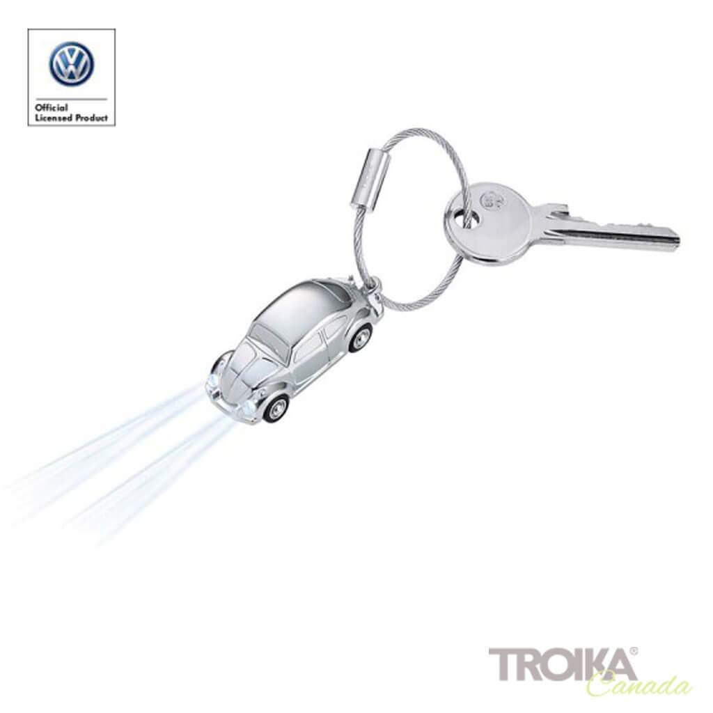 TROIKA - Keychain "Light Beetle 1964" - Buchan's Kerrisdale Stationery