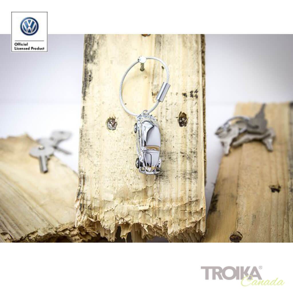 TROIKA - Keychain "Light Beetle 1964" - Buchan's Kerrisdale Stationery