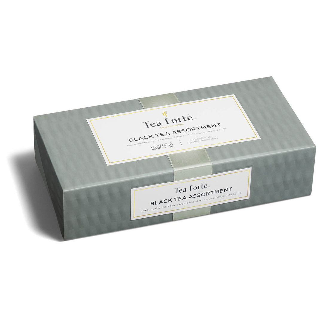 TEA FORTE - Petite Presentation Box Classic Collection Black Tea Assortment - Buchan's Kerrisdale Stationery