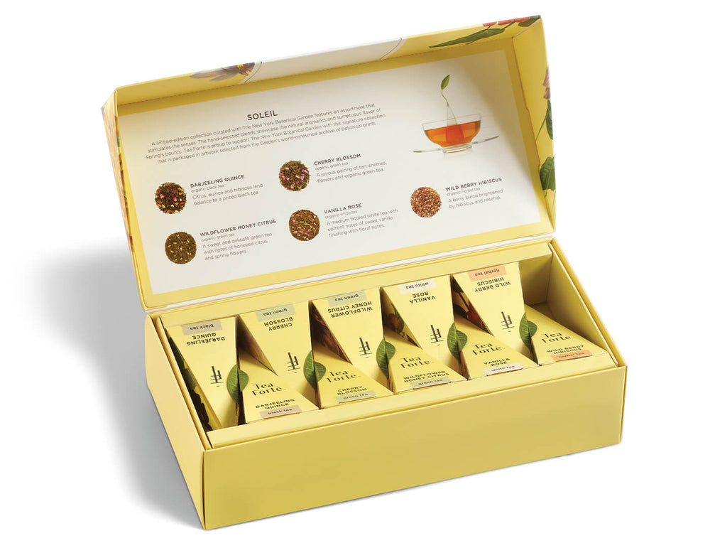 TEA FORTE - Petite Presentation Box Soleil (Limited Edition) - Buchan's Kerrisdale Stationery