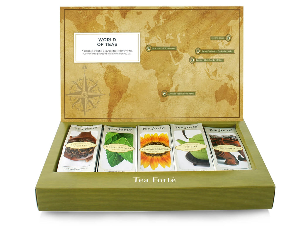 TEA FORTE - Single Steeps World of Teas - Buchan's Kerrisdale Stationery