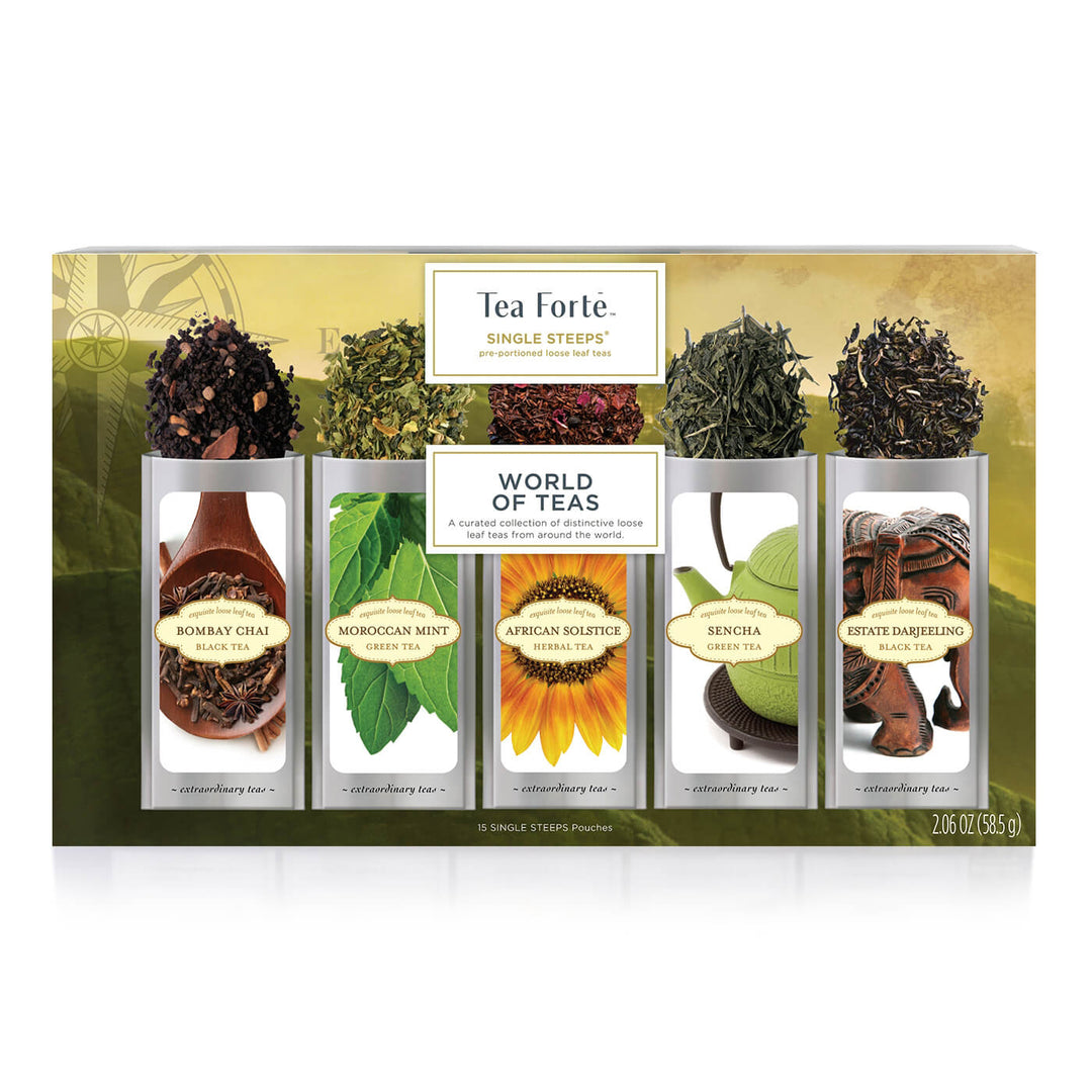 TEA FORTE - Single Steeps World of Teas - Buchan's Kerrisdale Stationery