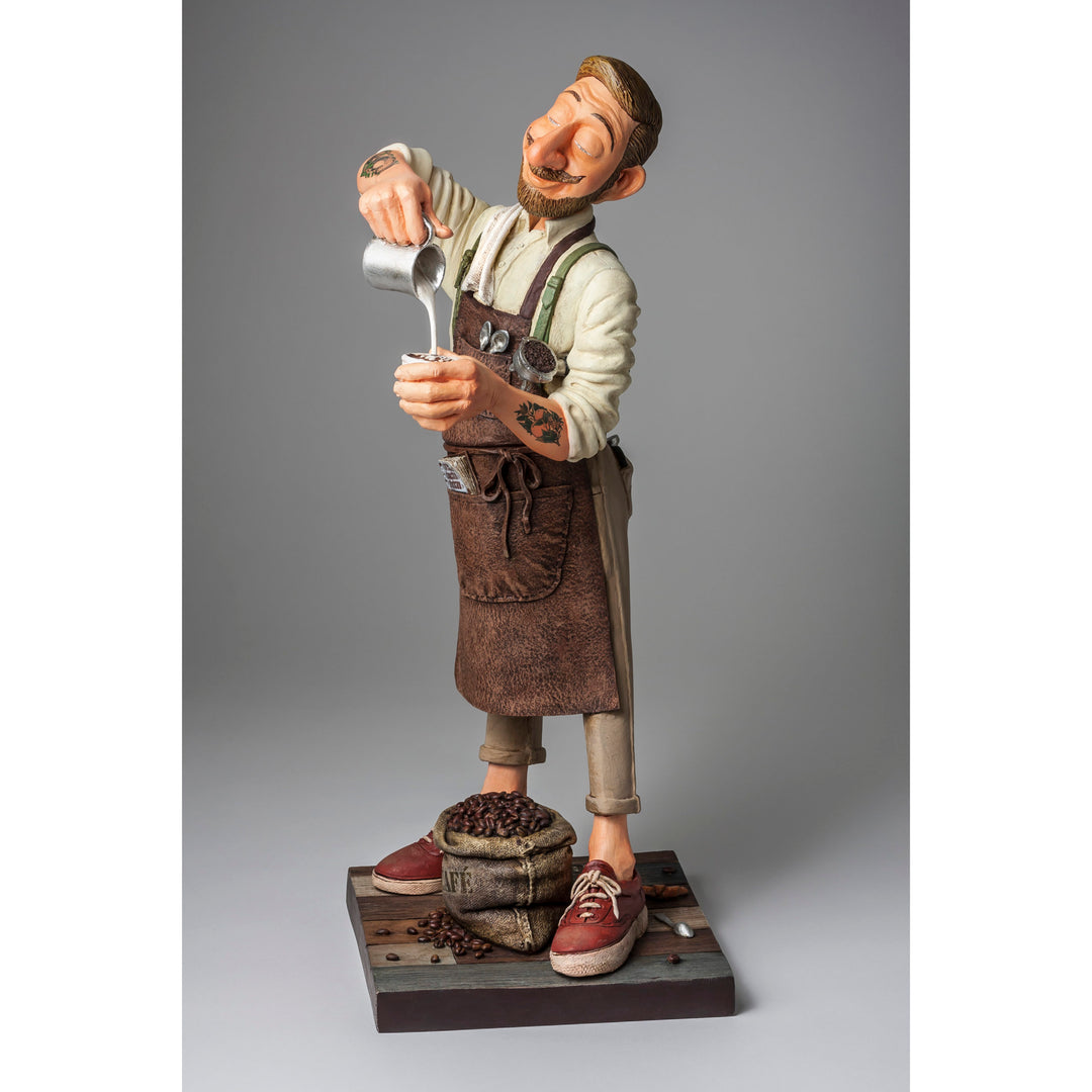 Guillermo Forchino - Comic Art Figurine - The Barista - Buchan's Kerrisdale Stationery