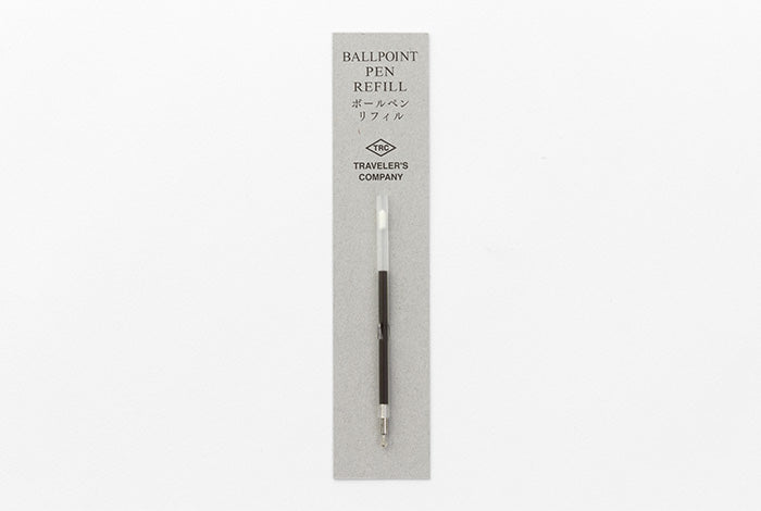 Traveler's Company (Midori) Brass Bullet Ballpoint Pen REFILL - Buchan's Kerrisdale Stationery