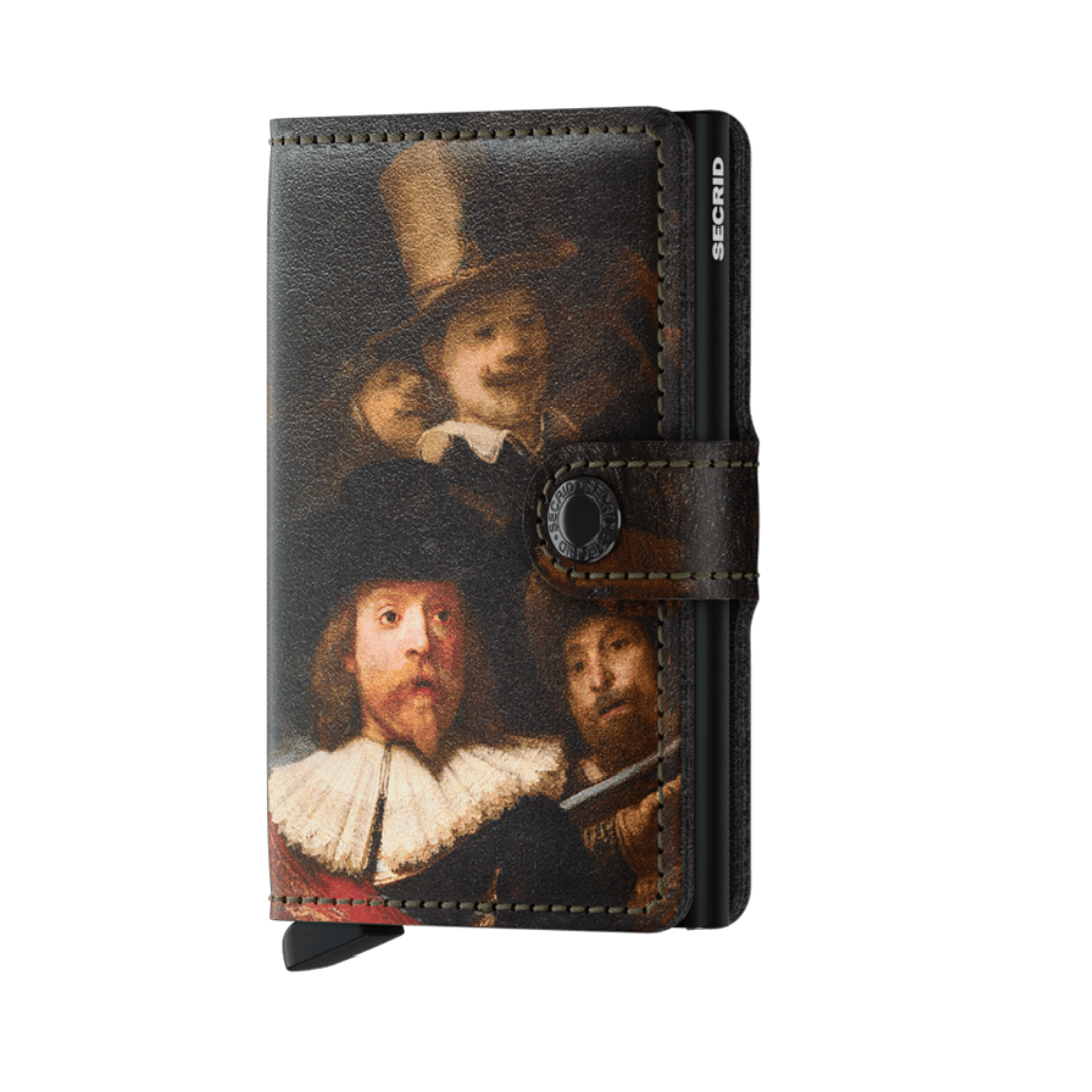 SECRID- miniwallet REMBRANDT VAN RIJN, THE NIGHT WATCH - Buchan's Kerrisdale Stationery