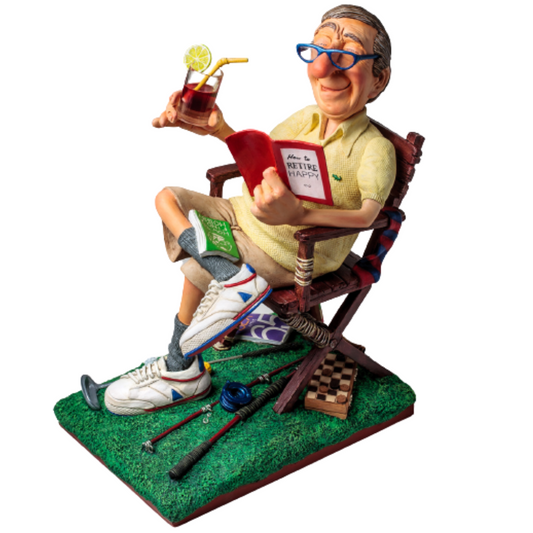 Guillermo Forchino – Comic Art Figurine – “The Retiree” - Buchan's Kerrisdale Stationery