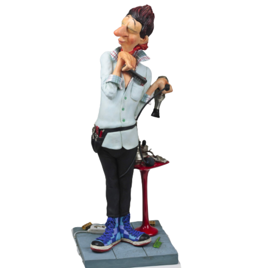 Guillermo Forchino – Large Comic Art Figurine – “The Hairdresser” - Buchan's Kerrisdale Stationery