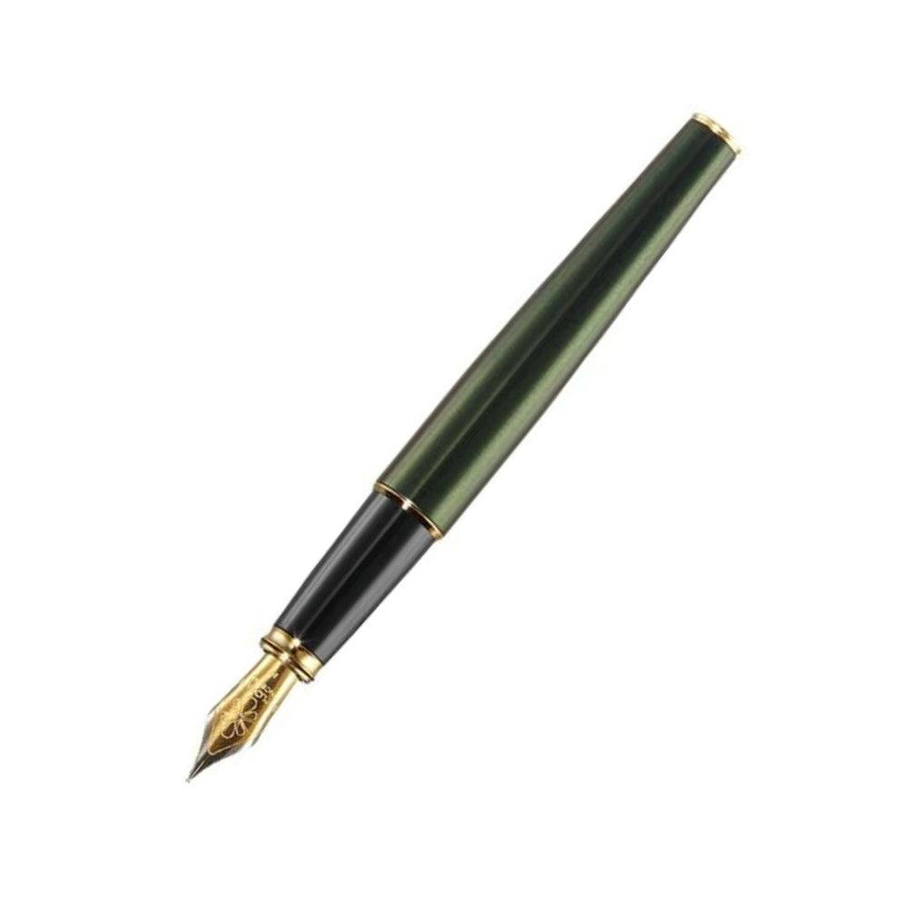 DIPLOMAT  - Excellence A2 Fountain Pen - Evergreen and Gold - Buchan's Kerrisdale Stationery