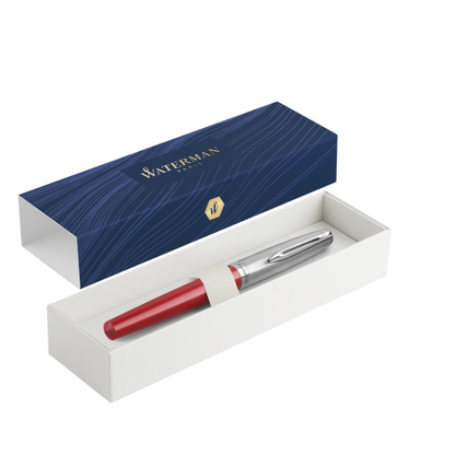 Waterman - Emblème CT Fountain Pen Red - Buchan's Kerrisdale Stationery