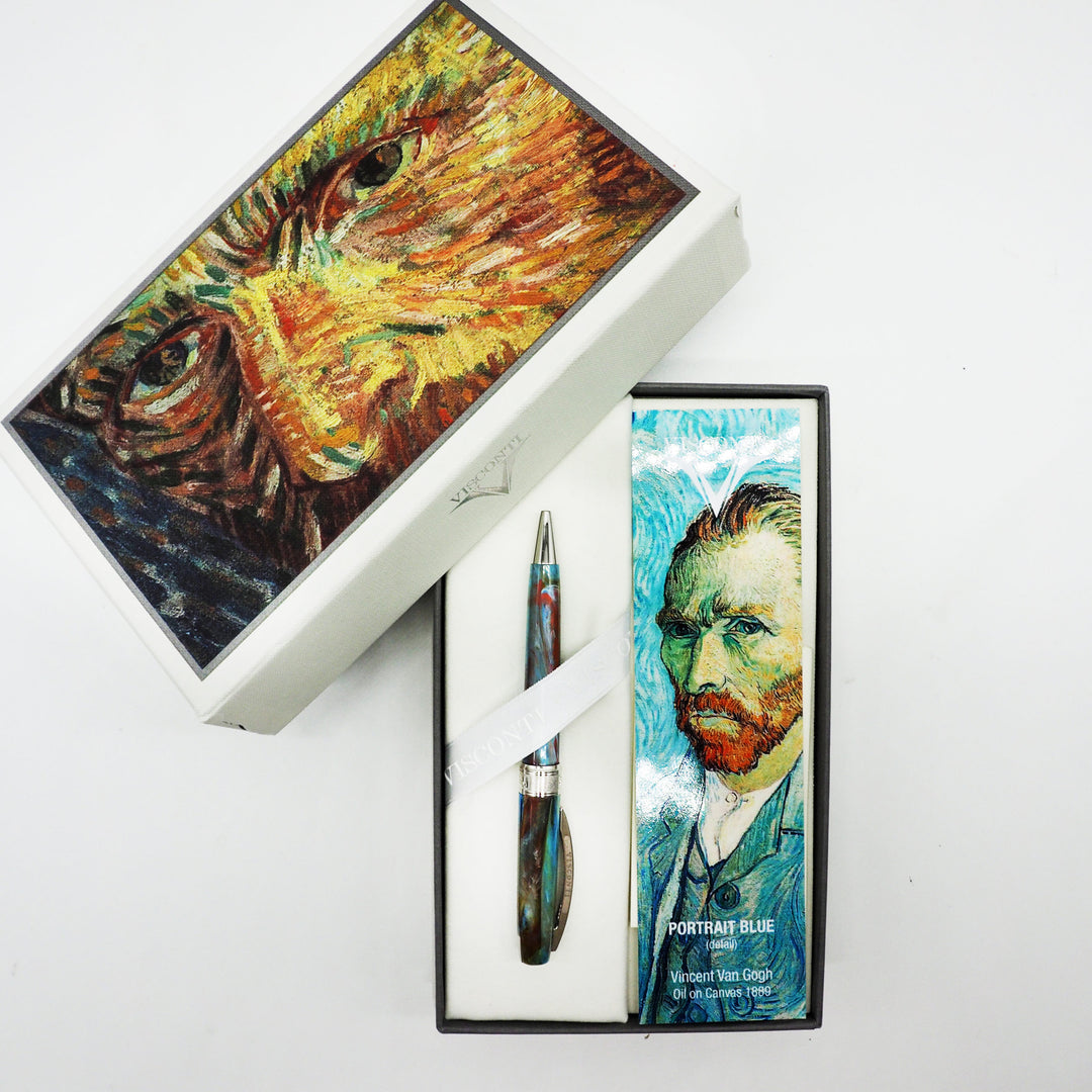 VISCONTI - Van Gogh Impressionist Collection - Ballpoint Pen - "POTRAIT BLUE" - Buchan's Kerrisdale Stationery