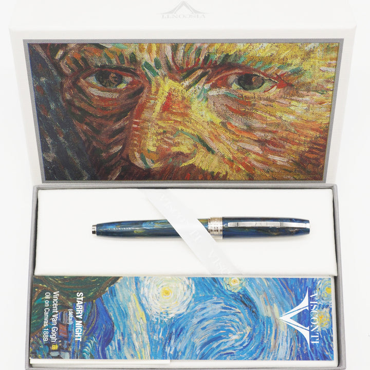 VISCONTI - Rollerball Pen Impressionist Collection - Van Gogh "Starry Night" - Buchan's Kerrisdale Stationery