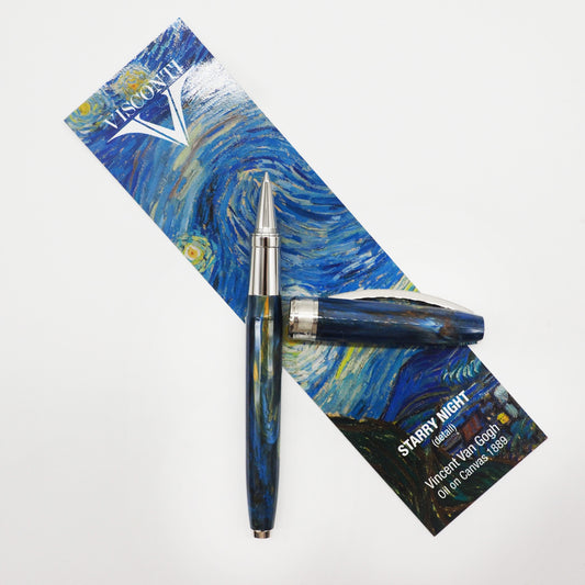 VISCONTI - Rollerball Pen Impressionist Collection - Van Gogh "Starry Night" - Buchan's Kerrisdale Stationery