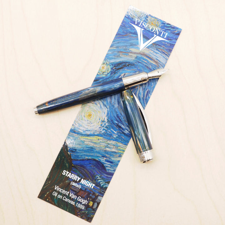 VISCONTI - Fountain Pen Impressionist Collection - Van Gogh "Starry Night" - Buchan's Kerrisdale Stationery
