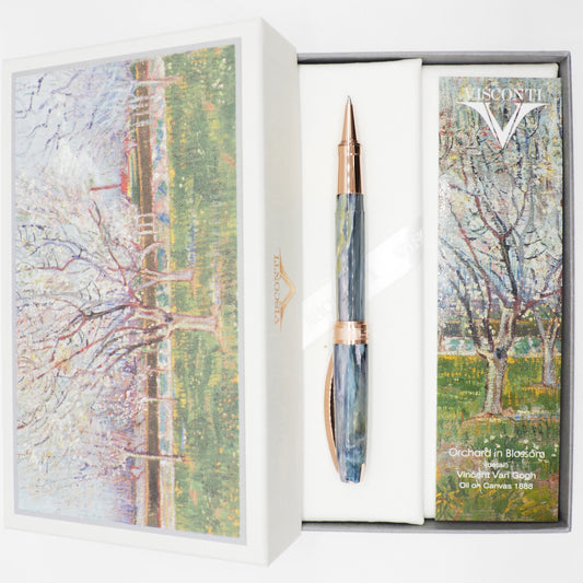 VISCONTI - Rollerball Pen Impressionist Collection - Van Gogh "Orchard in Blossom" - Buchan's Kerrisdale Stationery