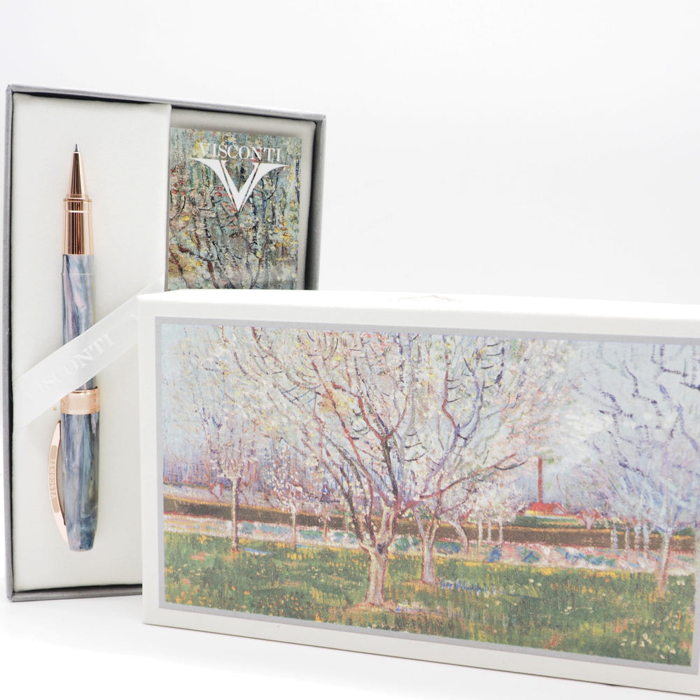 VISCONTI - Rollerball Pen Impressionist Collection - Van Gogh "Orchard in Blossom" - Buchan's Kerrisdale Stationery