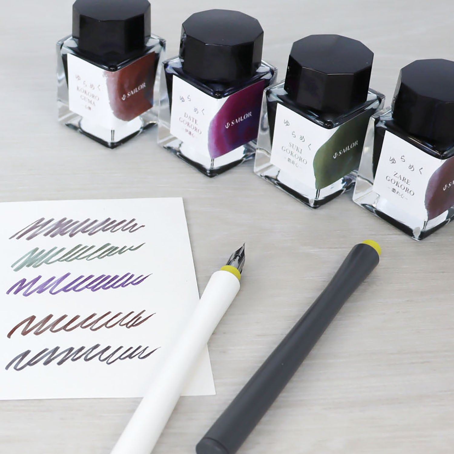 SAILOR PEN – Yurameku 2nd Edition Bottle Ink 20ml – DATEGOKORO - Buchan's Kerrisdale Stationery