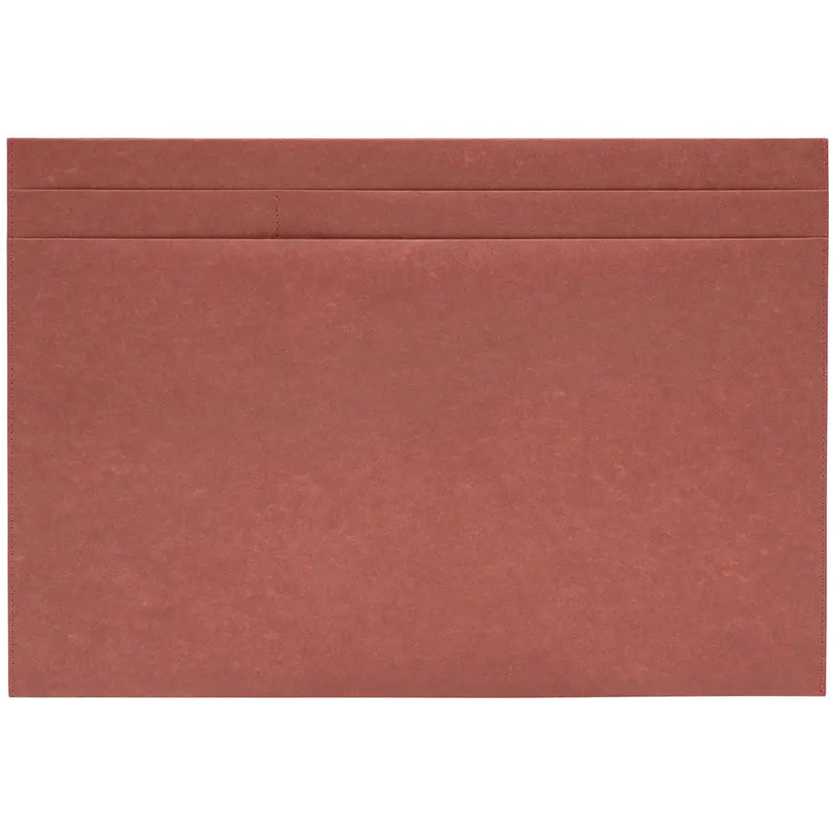 SIWA – A4 Flat File Folder with Multiple Size Pockets – Terracotta - Buchan's Kerrisdale Stationery